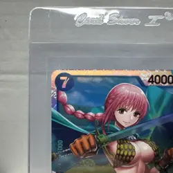 Rebecca OP10-058 SR ONE PIECE Tcg Card Game NM Blue - Image 3