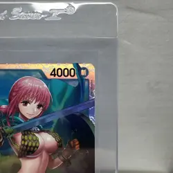 Rebecca OP10-058 SR ONE PIECE Tcg Card Game NM Blue - Image 4