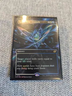 MTG Space-Time Anomaly Borderless FOIL Card NM/M - Image 1