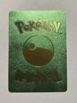 Custom Green Foil Card Regieleki Vmax Fan Art Card NM/M - Image 2