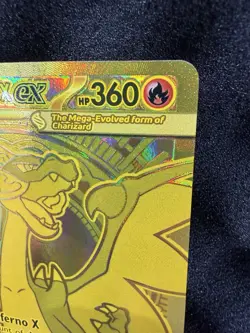 Mega Charizard X EX 360 HP Full Art Holo Mega Hyper Rare Pokemon Card 130/094 - Image 3