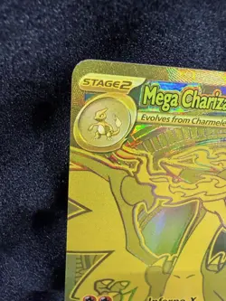 Mega Charizard X EX 360 HP Full Art Holo Mega Hyper Rare Pokemon Card 130/094 - Image 4