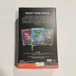 Magic: The Gathering TMNT Turtle Power Commander Deck Sealed - Image 1