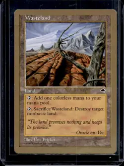 1997 Magic MTG Tempest Wasteland #NNO - Image 1