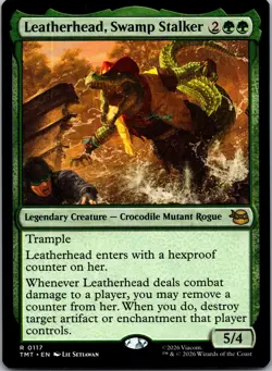 Leatherhead, Swamp Stalker R Teenage Mutant Ninja Turtles 117 NM - Image 1