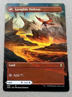 Riverglide Pathway / Lavaglide Pathway Zendikar Rising MP - Image 1