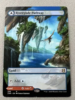 Riverglide Pathway / Lavaglide Pathway Zendikar Rising MP - Image 2