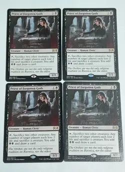 Priest of Forgotten Gods x4 Playset | Ravnica Allegiance | NM | MTG - Image 1