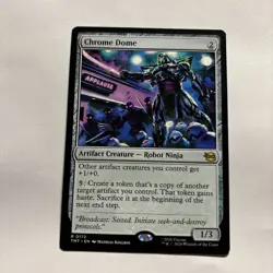 Mtg. Chrome Dome. Teenage Mutant Ninja Turtles. - Image 1