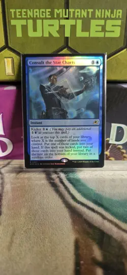 MTG-Consult the Star Charts-Edge of Eternities-Foil-NM - Image 1