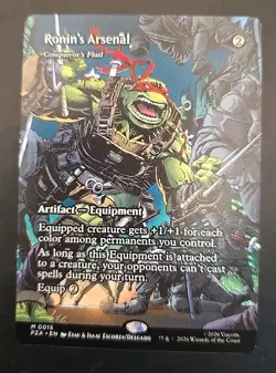 Ronin's Arsenal - Conqueror's Flail (Borderless) Teenage Mutant Ninja Turtles NM - Image 1