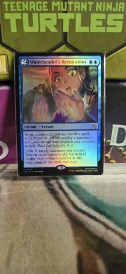 MTG - Waterbender's Restoration- Avatar: The Last Airbender-NM/Foil - Image 1