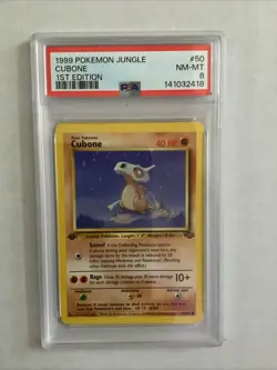 1999 Pokemon Jungle 1st Edition Cubone Common #50 - Image 1