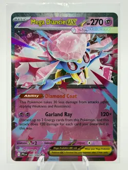 Pokemon TCG, Mega Diancie Ex 041/094 - Phantasmal Flames - Image 1