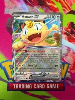 Pokemon Perfect Order Meowth EX 062/088 Double Rare Holo NM - Image 1