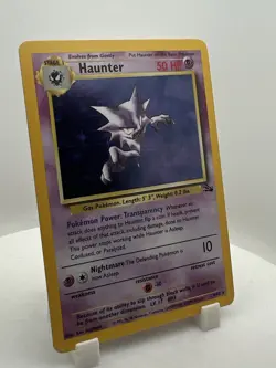 💥 HAUNTER Holo Rare # 6/62 | Fossil Set | | Pokemon 1999 TCG Vintage | LP - Image 2