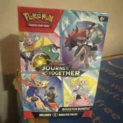 Pokemon TCG Journey Together Booster Bundle SEALED - 6 Booster Packs - Image 1