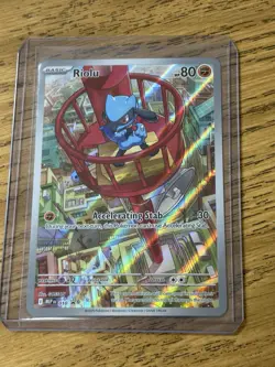 2025 Pokemon Riolu Mega Evolution ETB Promo SVP EN 010 - Image 1