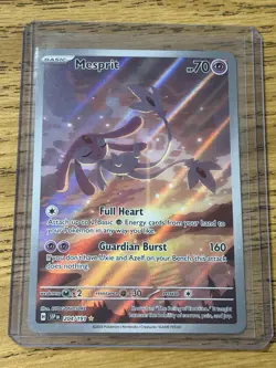 Pokemon Mesprit SV08 Surging Sparks Illustration Rare Holo 204/191 2024 - Image 1