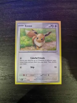 Eevee 133/165 Pokemon Together Stamp Poke Post 151 Promo Unsealed - Image 1