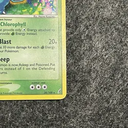 Pokemon TCG Venusaur Holo 28/100 EX Crystal Guardians (MP/HP) (Read Description) - Image 4