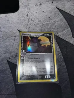 Nidoking 6/101 EX Holo Dragon Frontiers Pokemon - Image 2