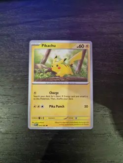 Pikachu 025/165 Pokemon Together 151 Stamped Promo Unsealed - Image 2