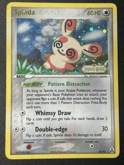 Spinda 26/92 Legend Maker (Stamped) Reverse Holo - Pokemon Card - Image 1