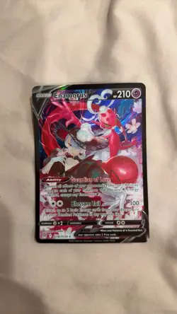 Pokemon Enamorus V TG18/TG30 Lost Origin Trainer Gallery Full Art Holo 210 HP - Image 1