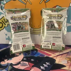 Pokemon XY Fates Collide Sleeved Booster Pack - Lot of 2 - Image 2
