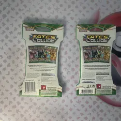Pokemon XY Fates Collide Sleeved Booster Pack - Lot of 2 - Image 4