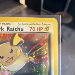 Pokemon Dark Raichu 83/82 Team Rocket 1st Edition Secret Rare Holo WOTC 2000 - Image 3