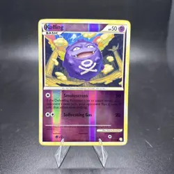POKEMON CARD REVERSE HOLO KOFFING 70/123 NO 109 POISON GAS POKEMON TCG CCG -c - Image 1