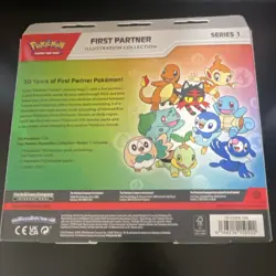 Pokemon First Partner Illustration Series 1. 2 booster pack, 1 promo pack - Image 2