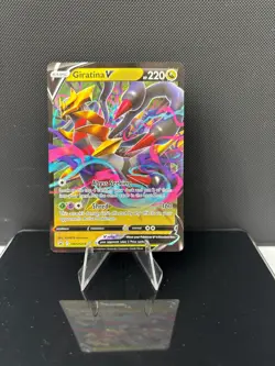 Pokemon Sword Shield Giratina V SWSH259 Black Star Promo - Image 1