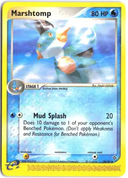 Marshtomp 36/97 Uncommon Dragon Pokemon - Image 1