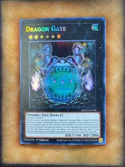 Yugioh Dragon Gate MP25-EN148 Secret Rare 1st Ed NM - Image 1