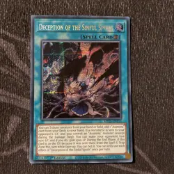 Yu-Gi-Oh! Deception of the Sinful Spoils 1st Prismatic Secret MP25-EN113 - Image 1