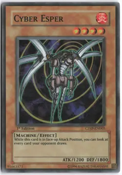 Yugioh - Cyber Esper CDIP-EN005 1st Edition - Cyberdark Impact - Image 1