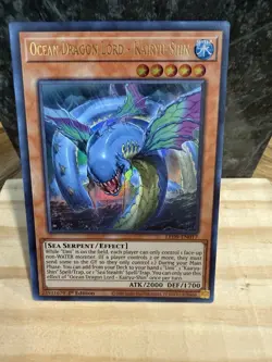 Ocean Dragon Lord-Kairyu-Shin LED9 EN017 1st Edition Ultra Rare Near Mint NM - Image 1