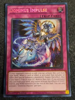 Yugioh Dominus Impulse ROTA-EN079 Secret Rare 1st Ed NM - Image 1