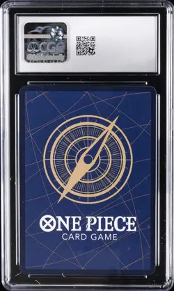 2024 ONE PIECE JPN SECRET RARE ALTERNATE ART #OP10-118 MONKEY D. LUFFY CGC 8 - Image 2