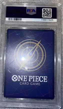 2025 ONE PIECE OP10-ROYAL BLOOD ALTERNATE ART #118 MONKEY D. LUFFY PSA VG 3 - Image 3