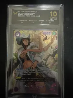 One Piece Ms. All Sunday OP04-064 Special Alt. NM. English, Wings Of The Captain - Image 1