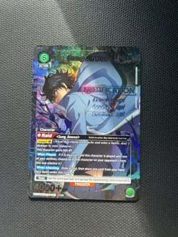 Union Arena Solo Leveling Sung Jinewoo Sr Alt Art SLG-1-049 - Image 1