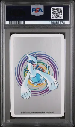 2000 POKEMON SILVER VERSION PLAYING CARDS KING OF HEARTS #245 SUICUNE PSA 10 - Image 2