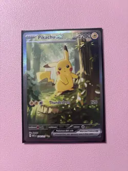 Pokemon Pikachu EX 200 HP Thunderbolt ASC EN 276/217 Holo Card - Image 1