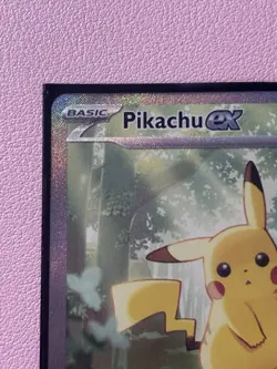 Pokemon Pikachu EX 200 HP Thunderbolt ASC EN 276/217 Holo Card - Image 5