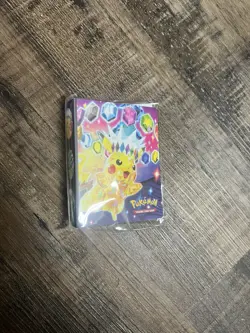Mini Binder Portfolio Surging Sparks Pikachu 2024 SEALED-NO CARDS, BINDER ONLY - Image 1