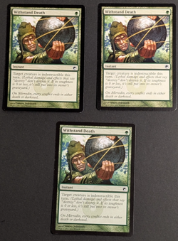 MTG Card - 3x Withstand Death - Scars of Mirrodin - NM/LP - Magic The Gathering - Image 1